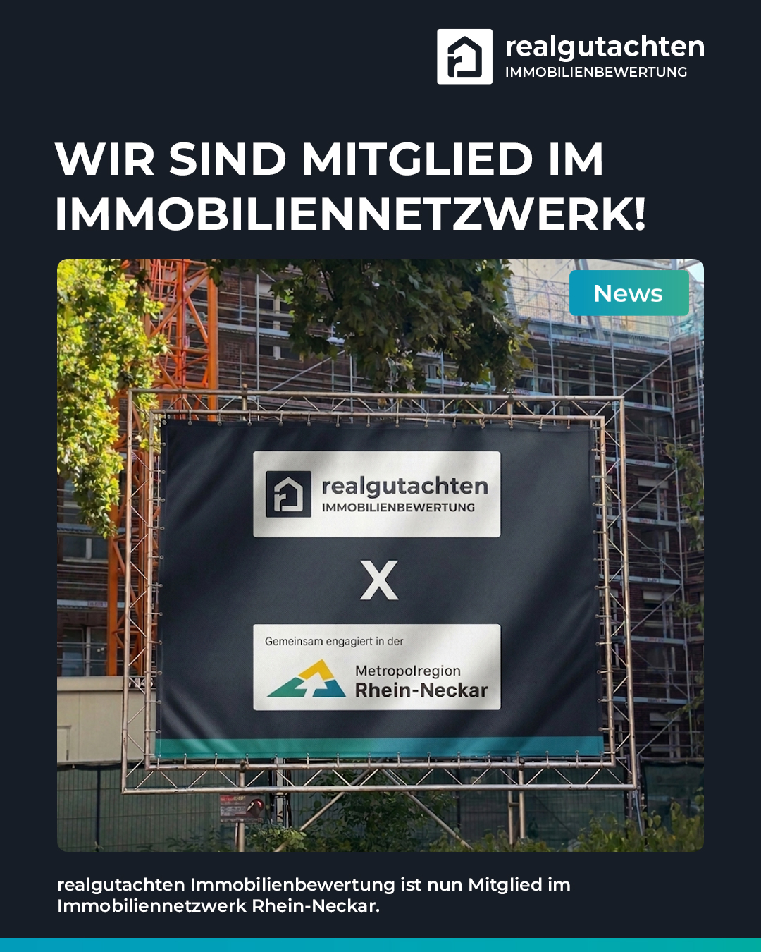 realgutachten Immobilienbewertung ist Mitglied im Immobiliennetzwerk Rhein-Neckar